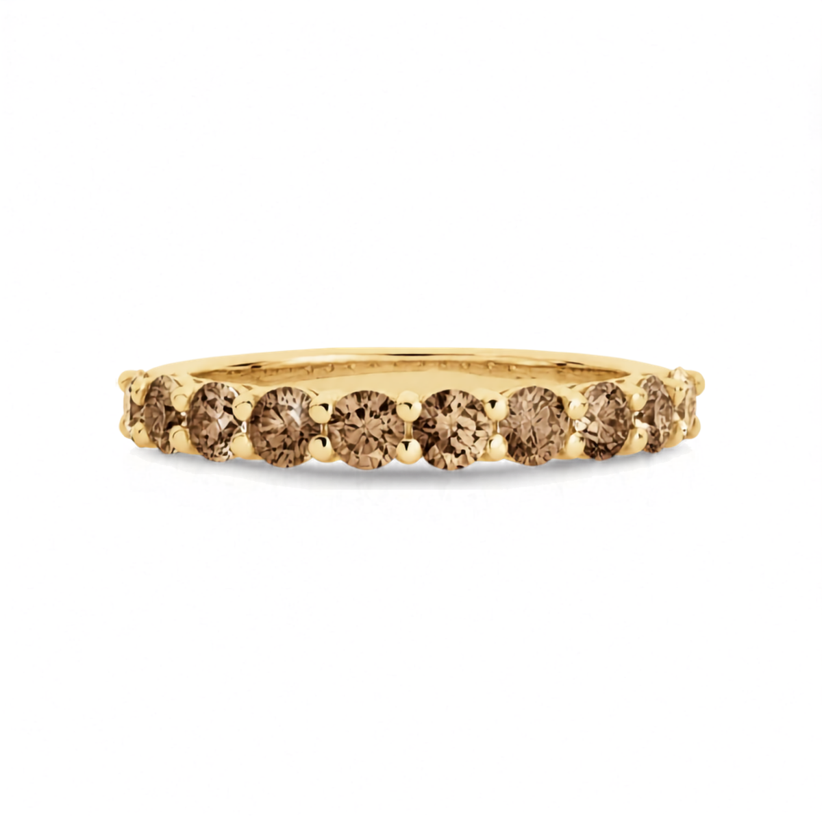 18ct Yellow Gold 1.03ct Chocolate Diamond Ring