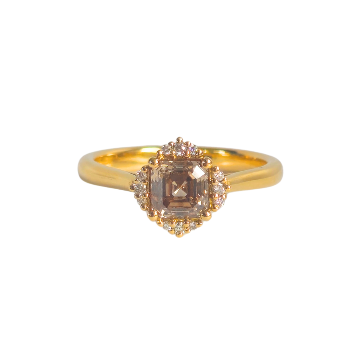 Mid Century Chocolate Diamond Ring