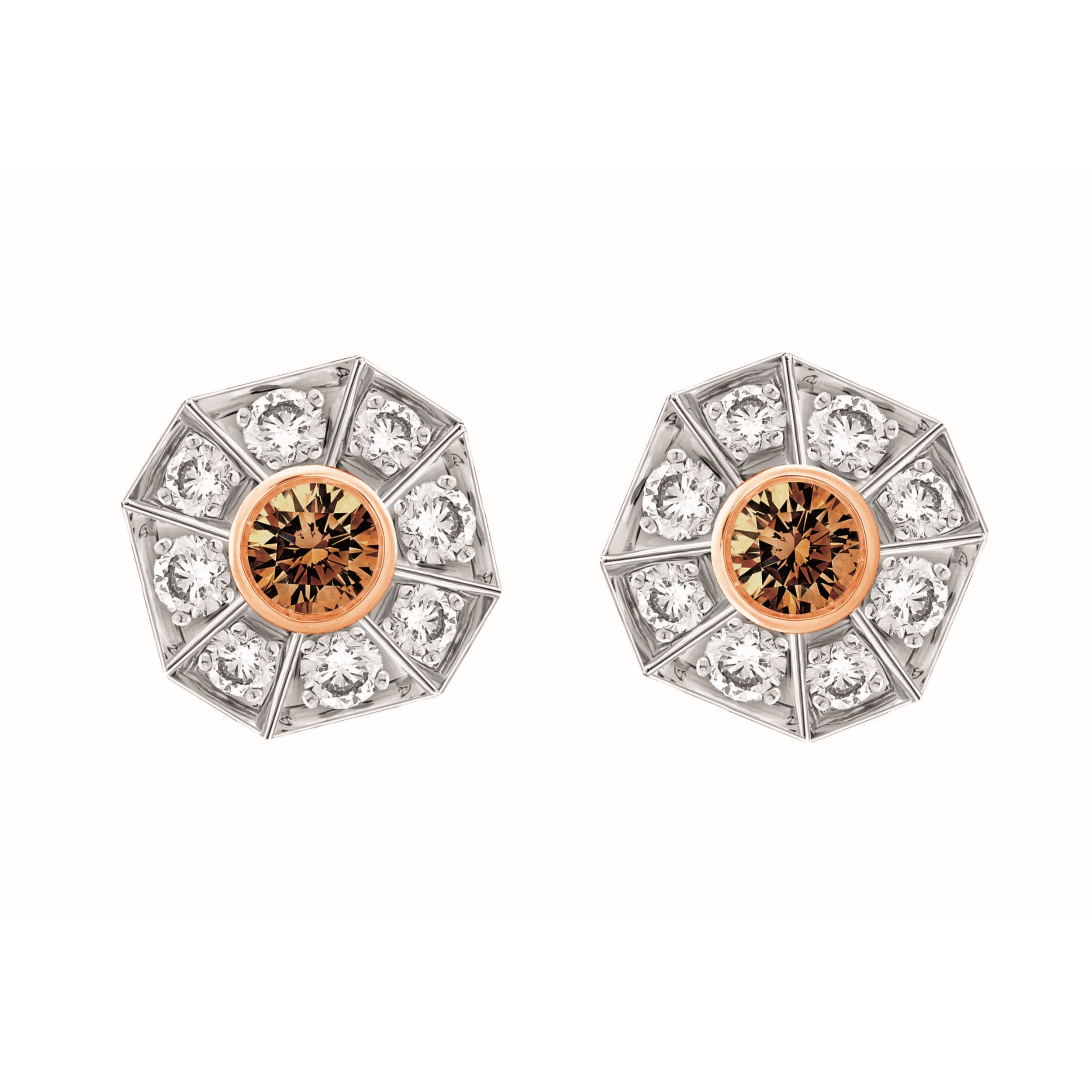 Hunter Chocolate Diamond Studs