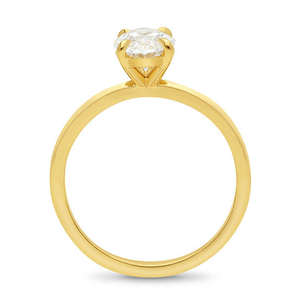 Sarah 1.5ct Oval Diamond Engagement Ring