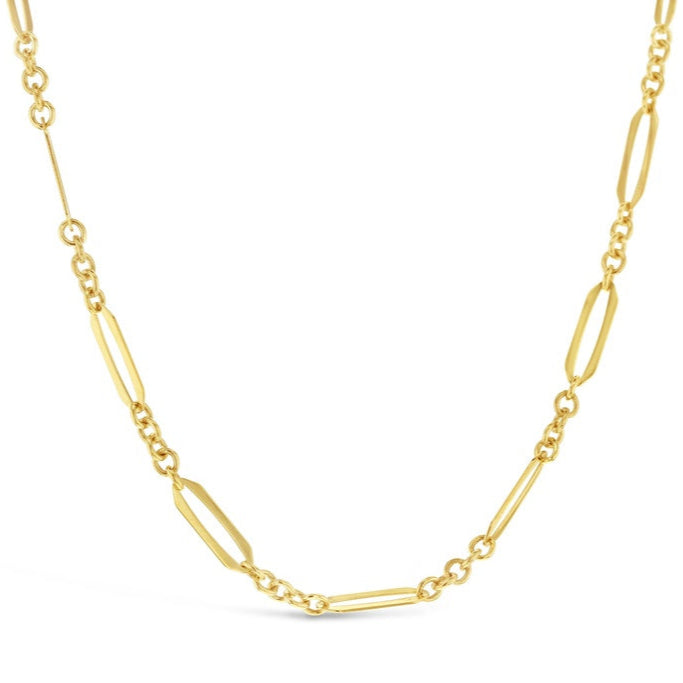 Flat Fancy Paperclip Chain