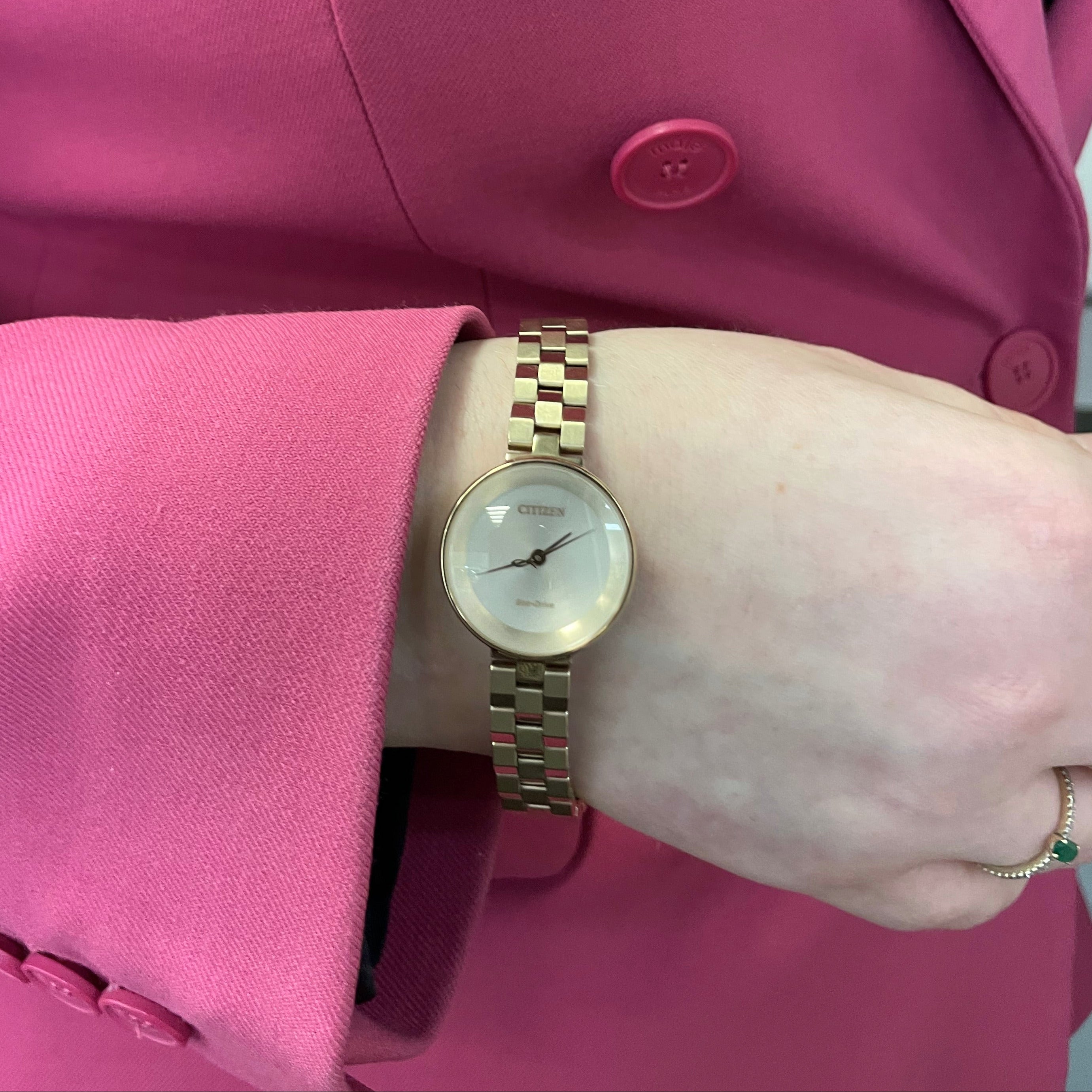 Citizen Ladies Rose Gold Dress Watch