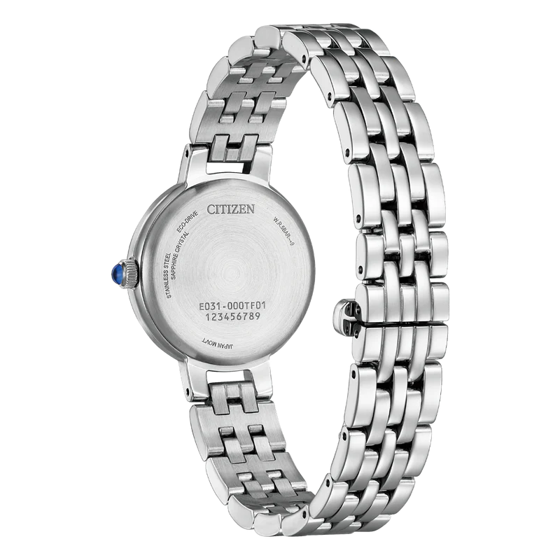 Citizen Ladies Silver Eco-Drive Solar Dress Watch