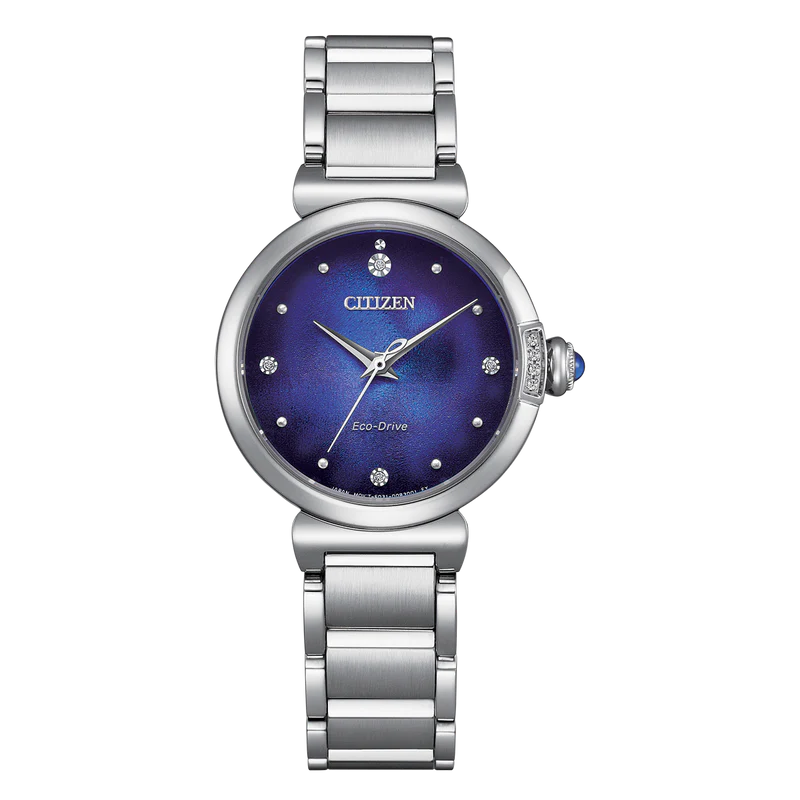 Citizen Silver L UNITE with BLUE Ladies Dress Watch - Limited Edition