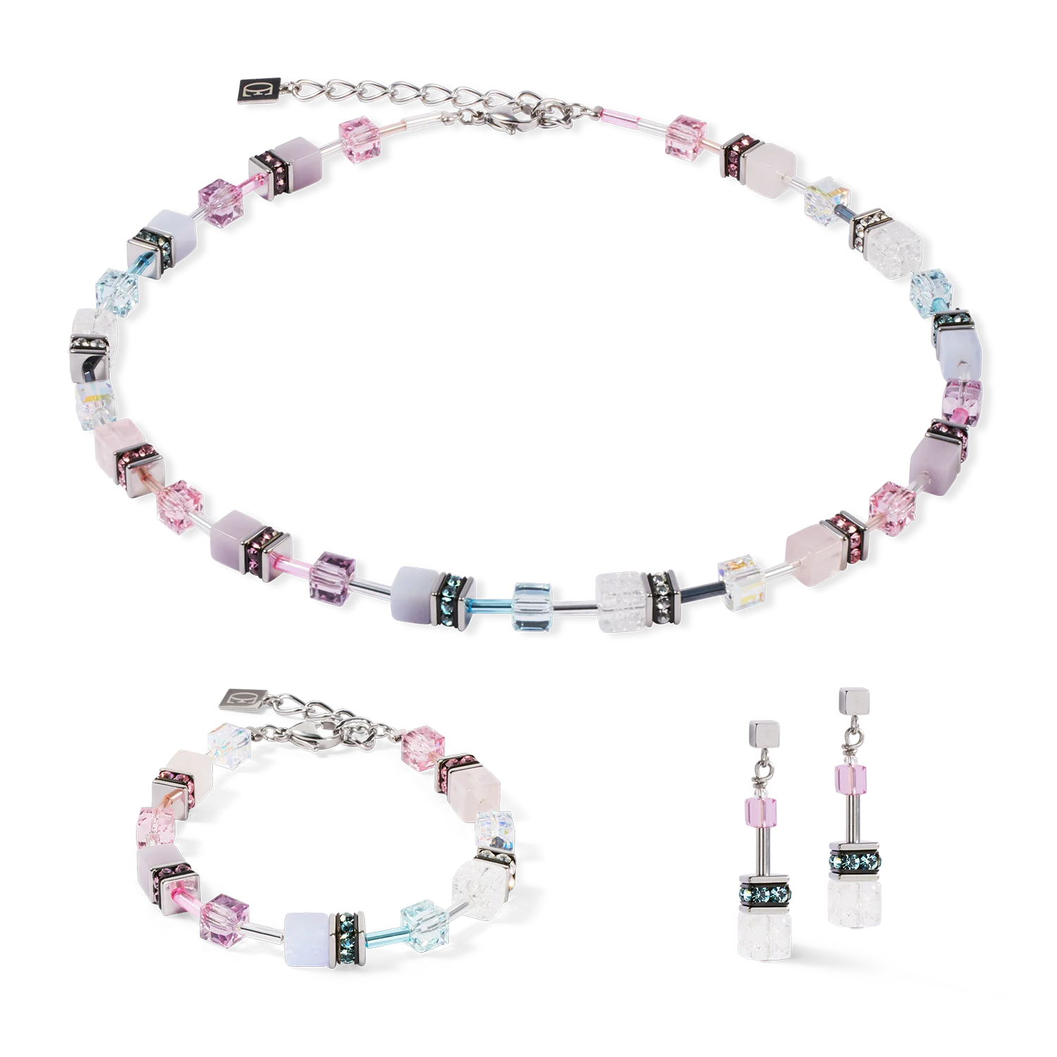 Coeur De Lion - GeoCube MAUVE Bracelet