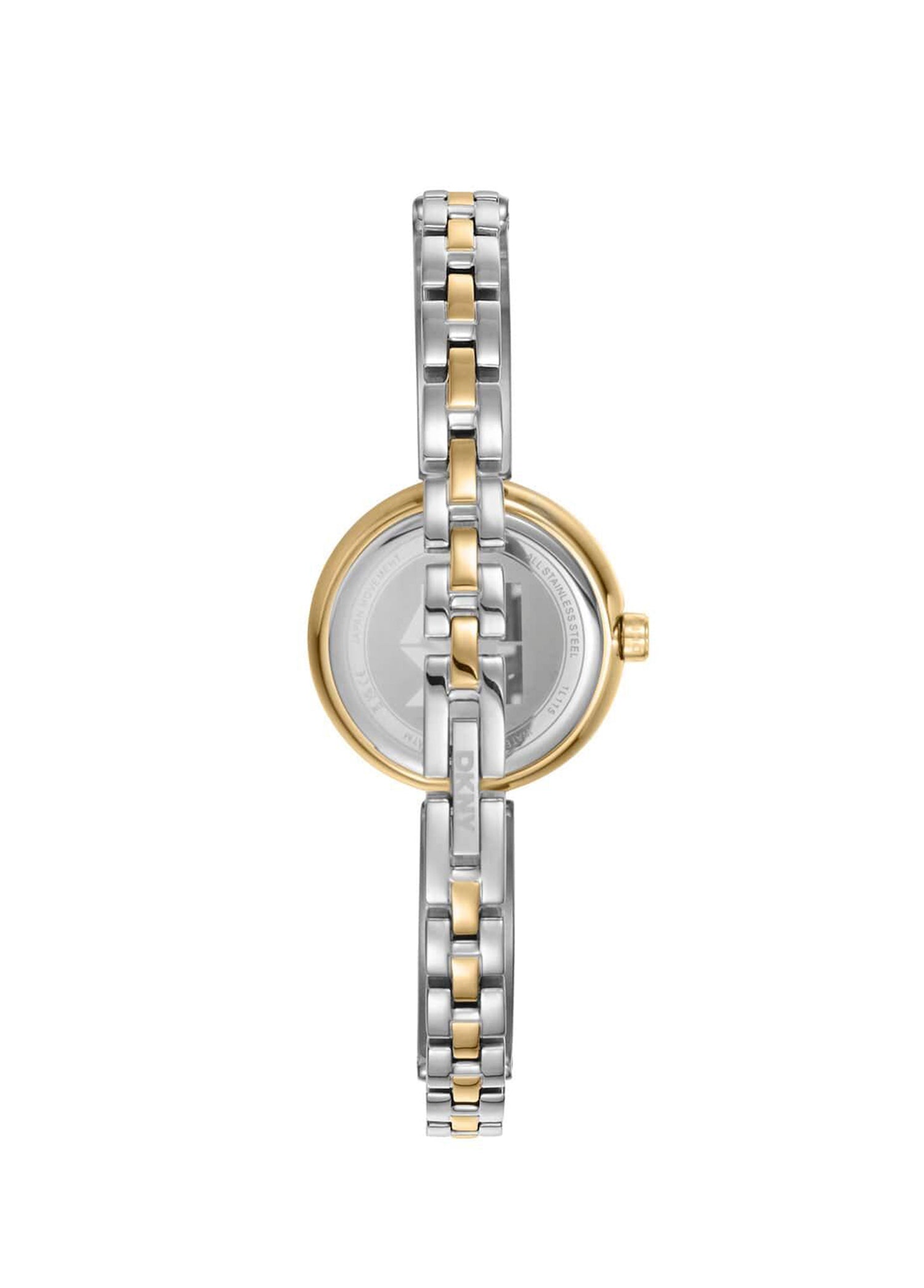 DKNY Dainty Two Tone Silver Gold Ladies Watch