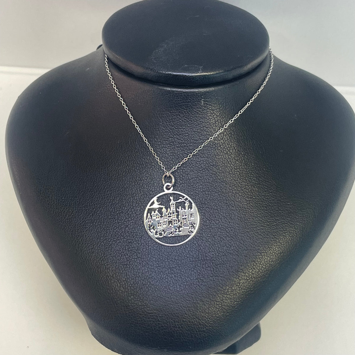 Sleepy Hollow Sterling Silver Pendant Necklace