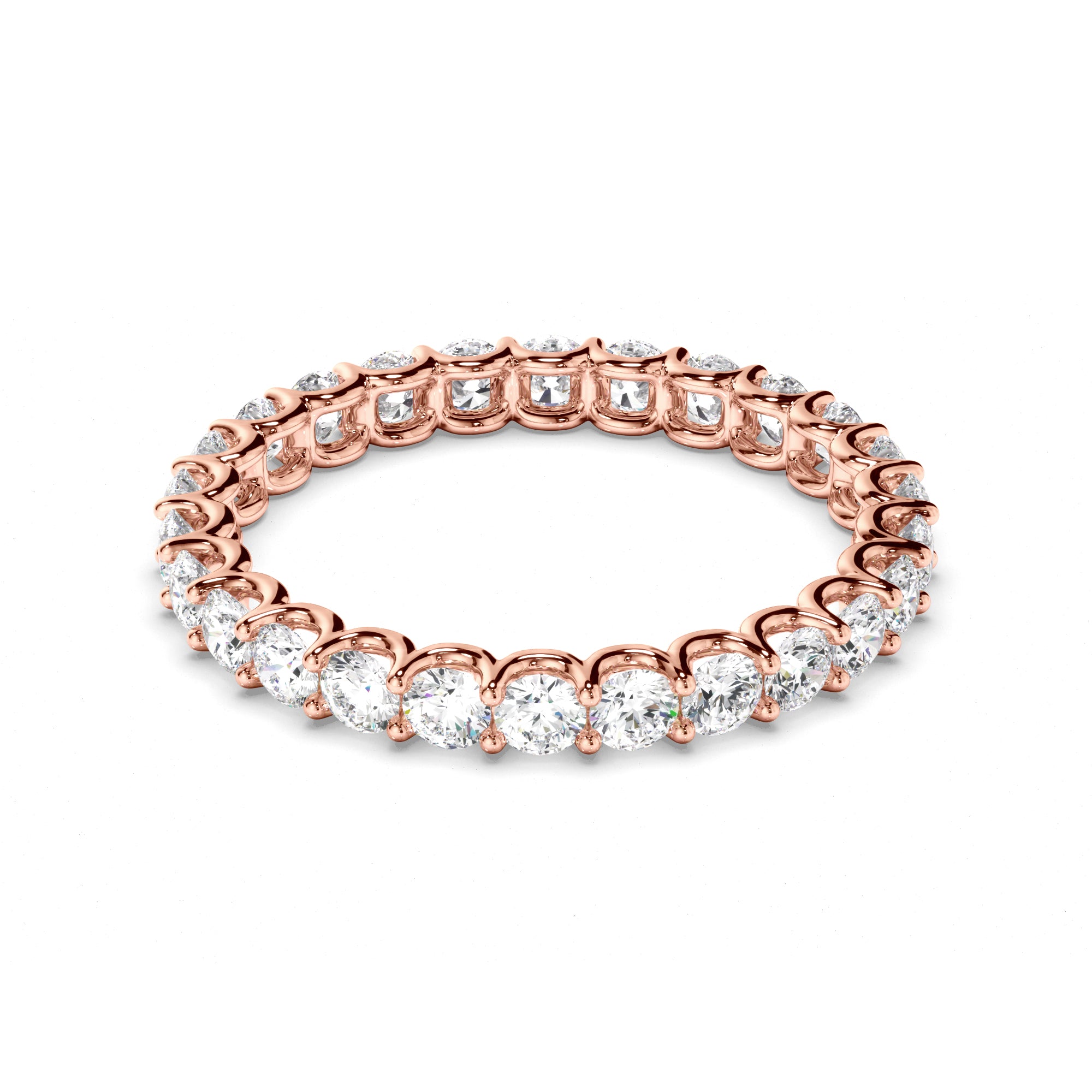 Astrea - Round Brilliant Cut Diamond Eternity Ring