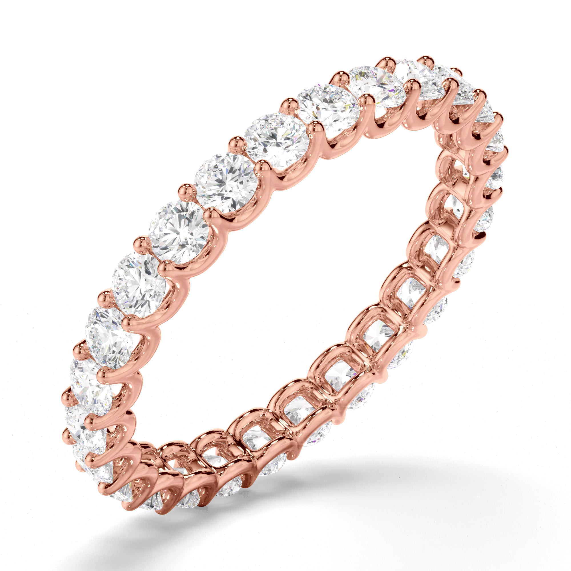 Astrea - Round Brilliant Cut Diamond Eternity Ring