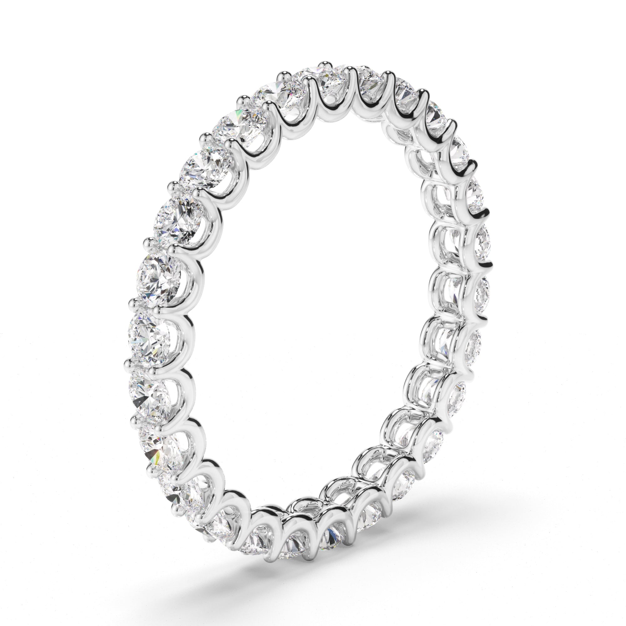 Astrea - Round Brilliant Cut Diamond Eternity Ring