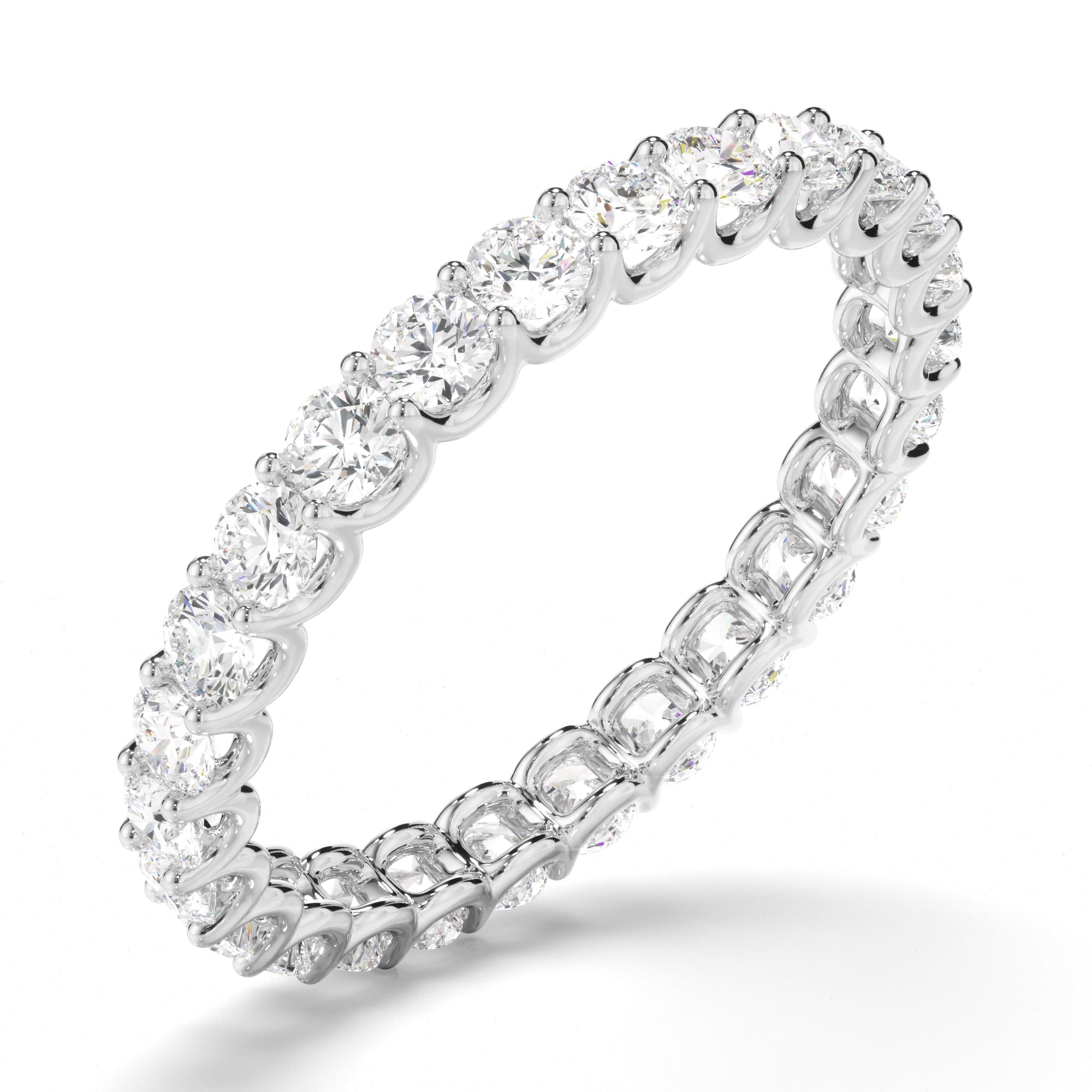 Astrea - Round Brilliant Cut Diamond Eternity Ring