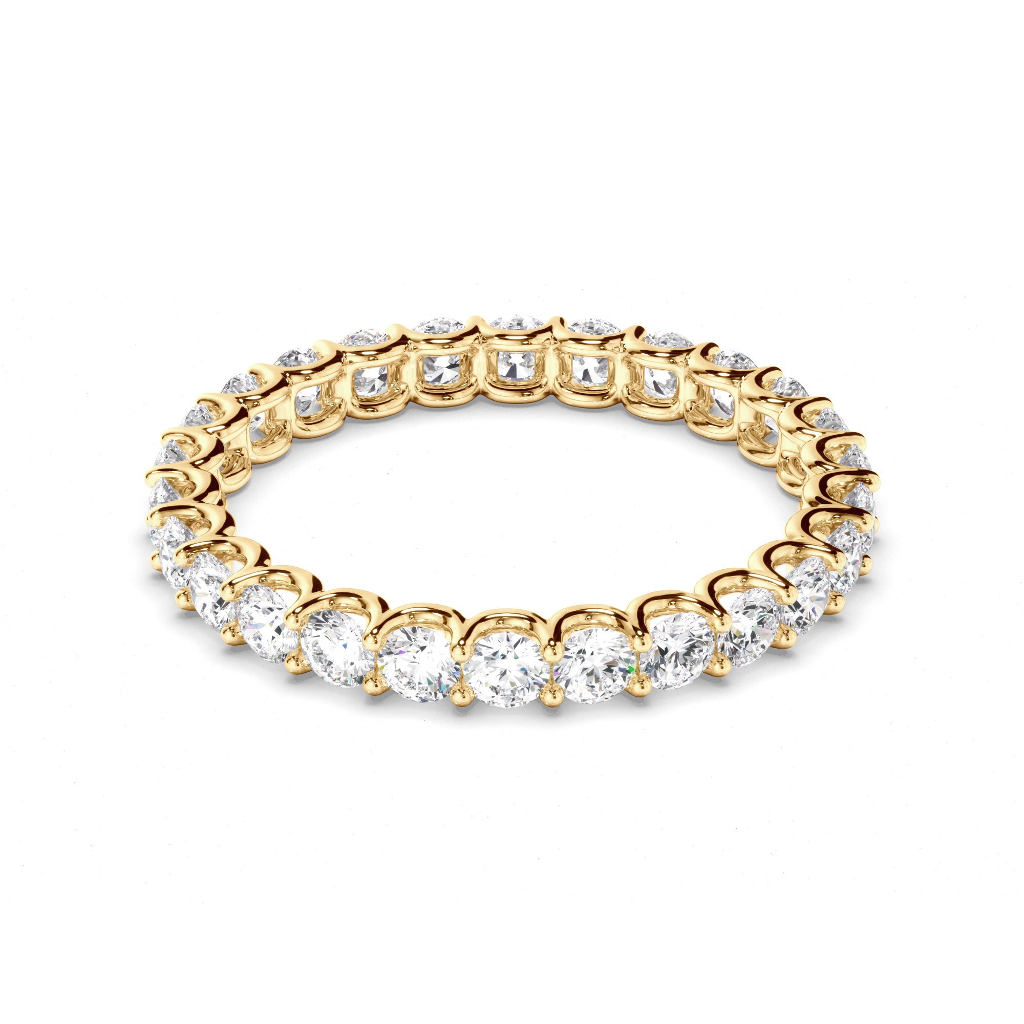 Astrea - Round Brilliant Cut Diamond Eternity Ring