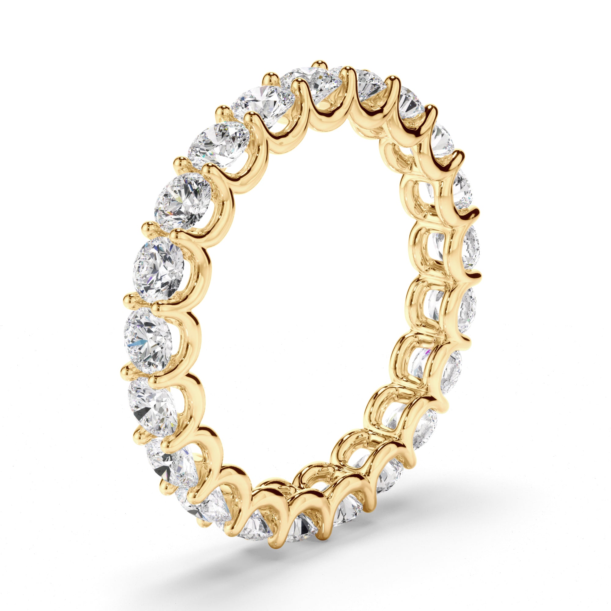 Sylvia - Round Brilliant Cut Diamond Eternity Ring