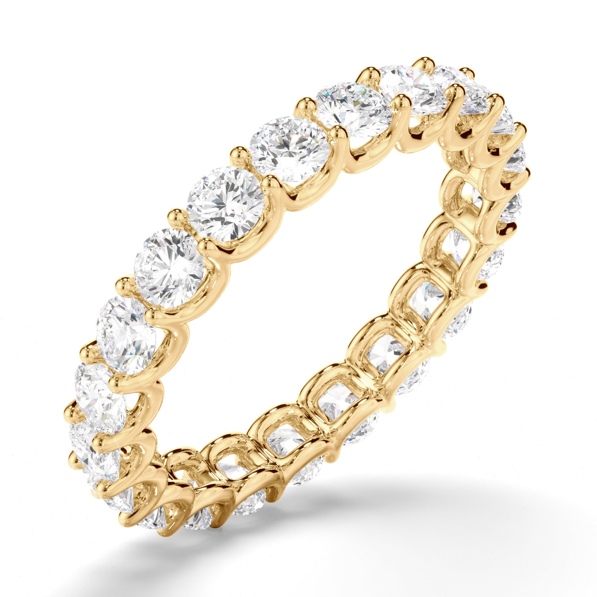 Sylvia - Round Brilliant Cut Diamond Eternity Ring