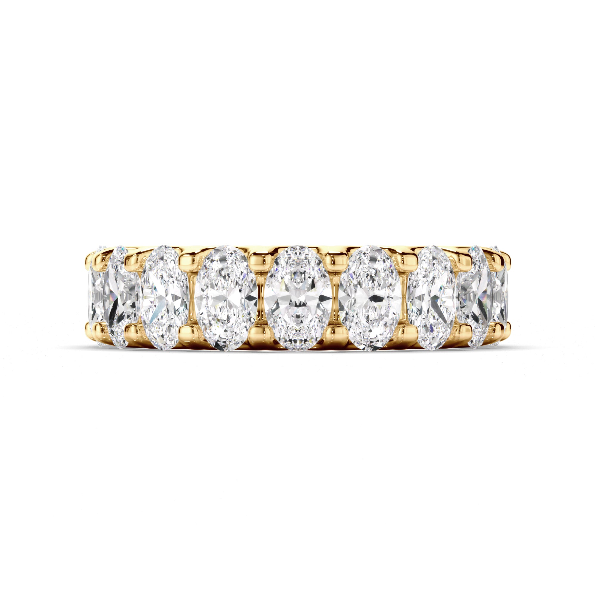 Allegra - Oval Cut Diamond Eternity Ring