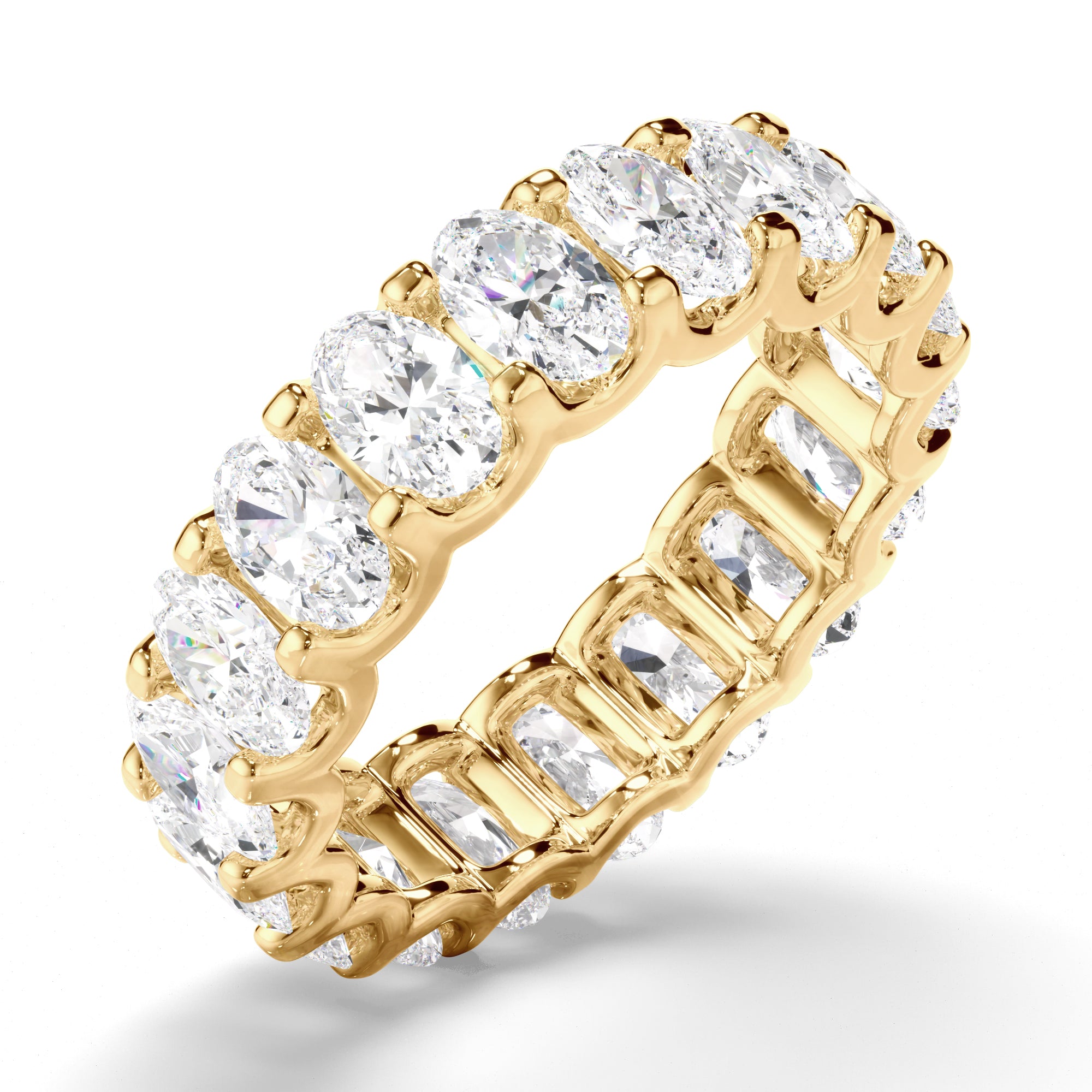 Allegra - Oval Cut Diamond Eternity Ring