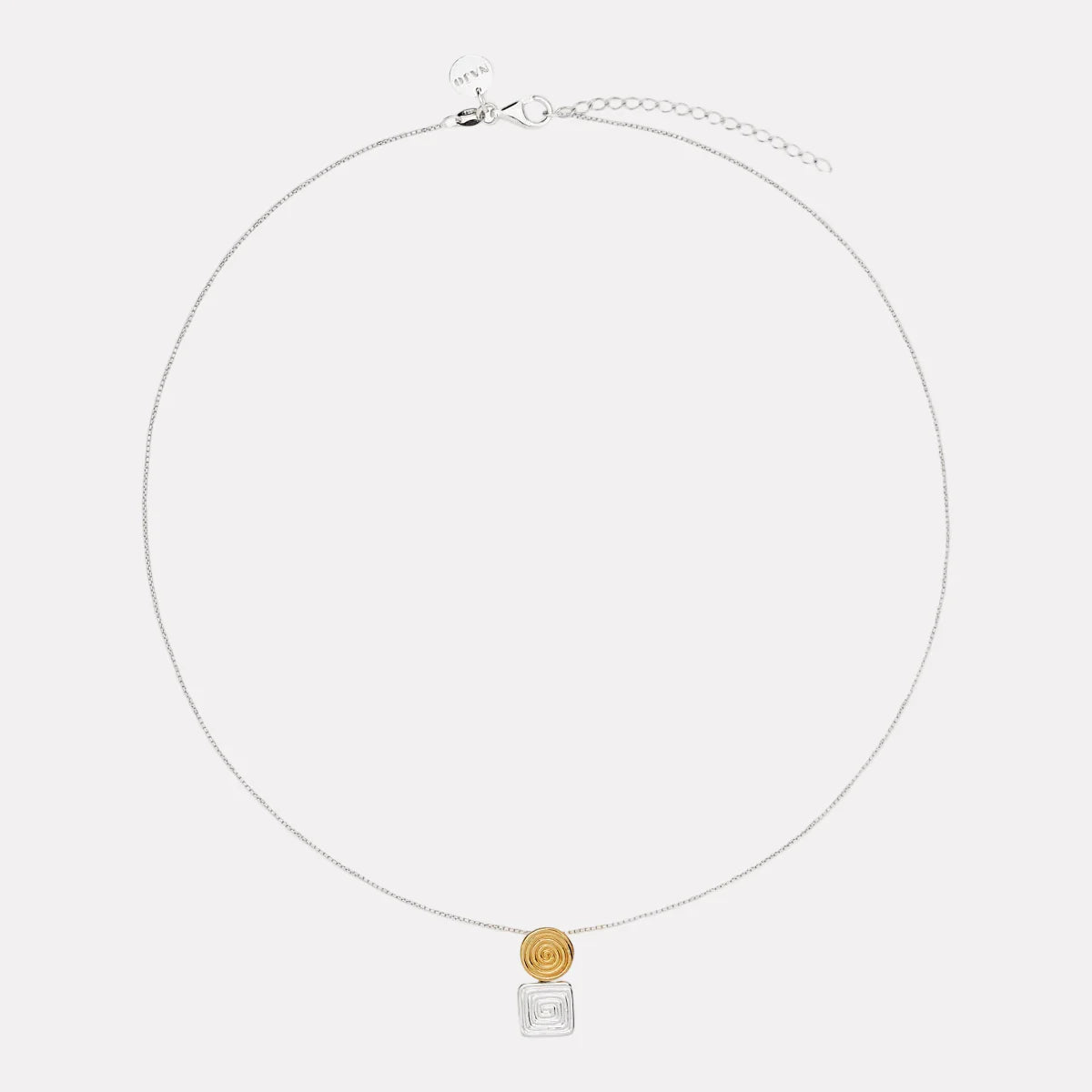 Labyrinthe Two-Tone Pendant