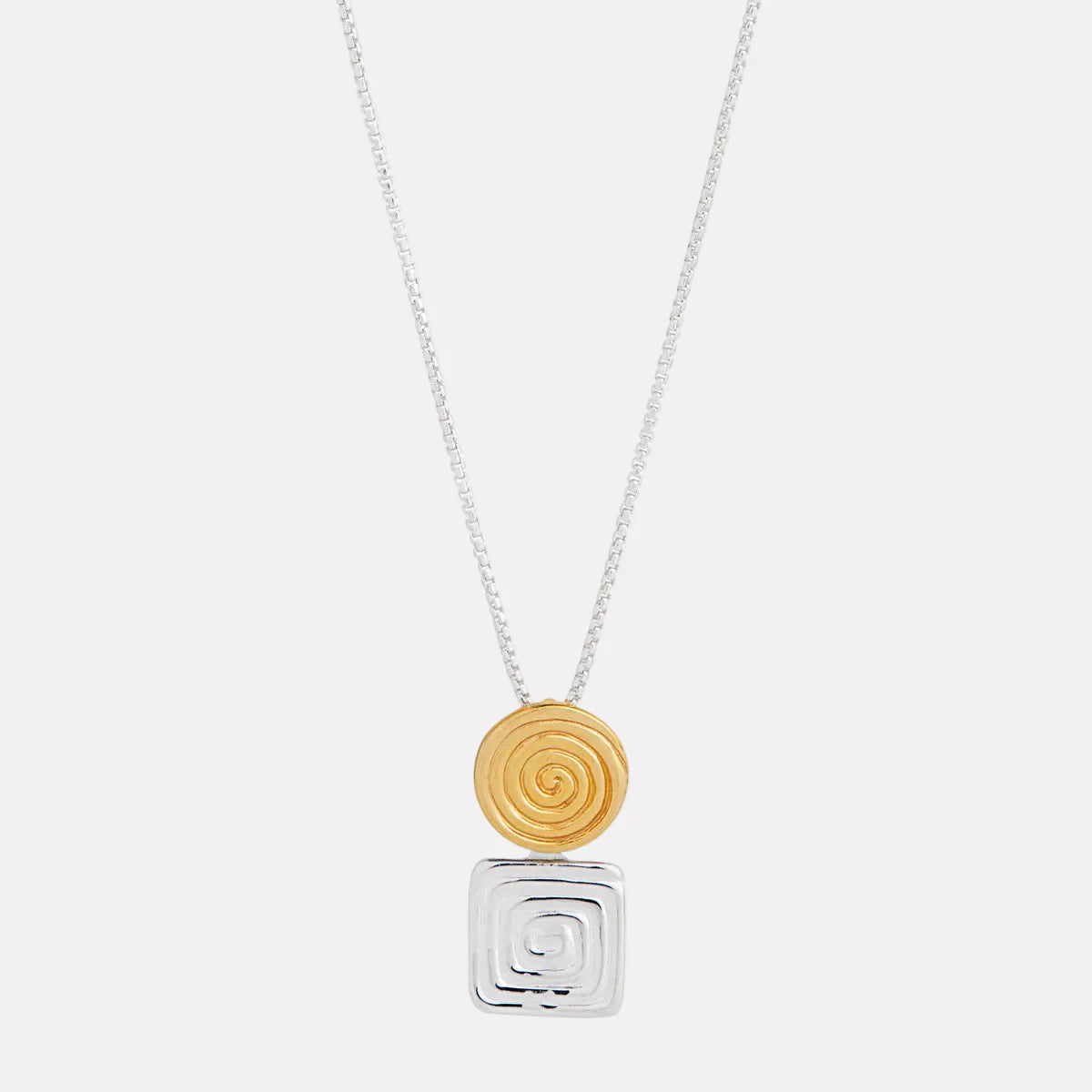 Labyrinthe Two-Tone Pendant
