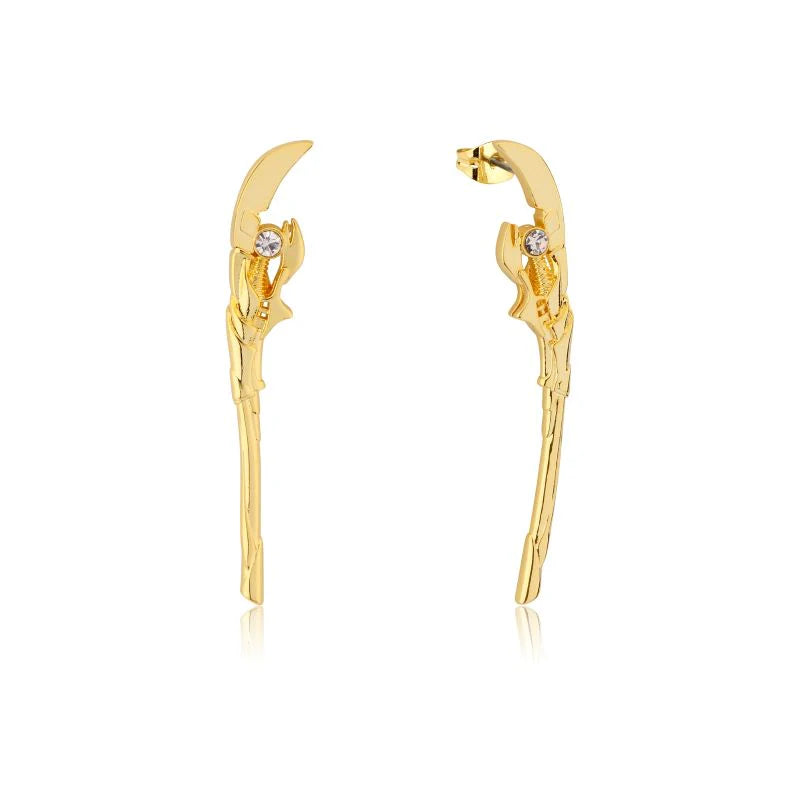 Marvel - Loki Crystal Scepter Stud Earrings
