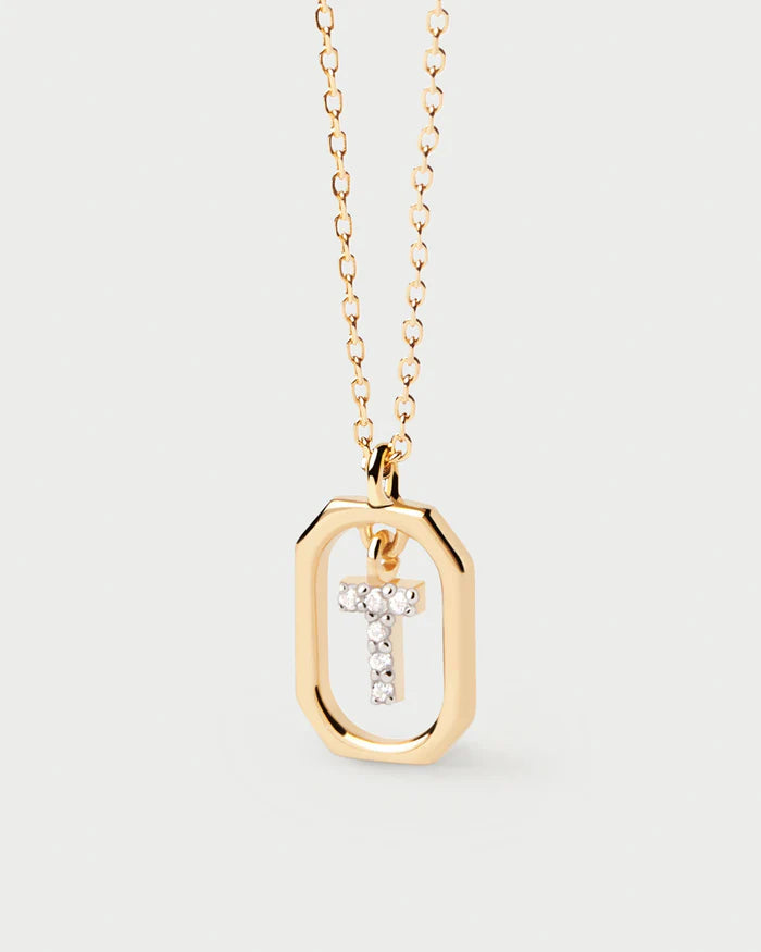 Petite Letter Pendant Necklace