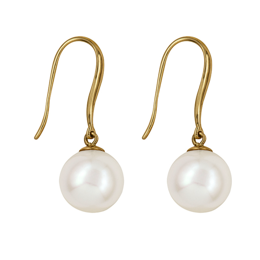 Pearl Hook Earrings