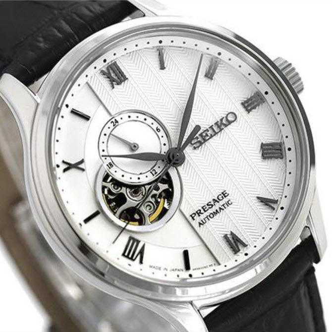 Seiko Presage Karesansui Zen Garden Open Heart Automatic Watch