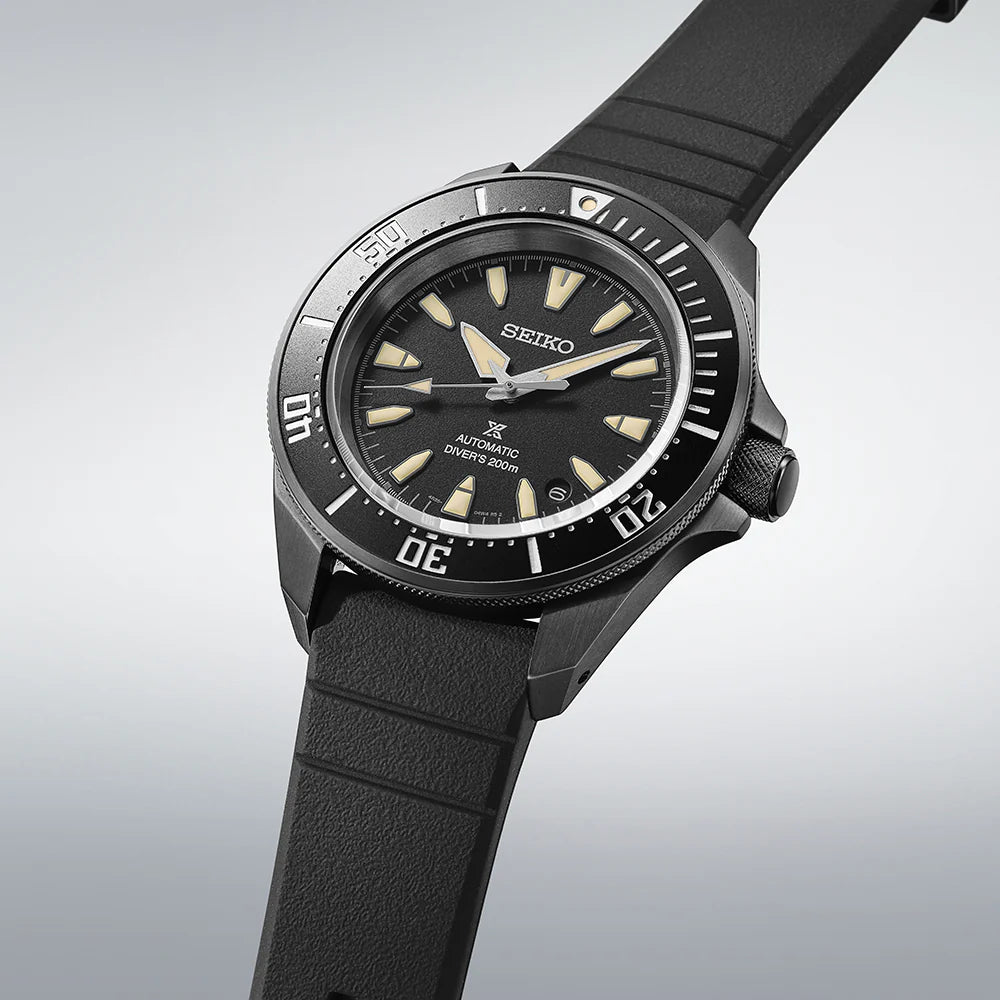Seiko Prospex Automatic Diver Watch 200M Silicon Band