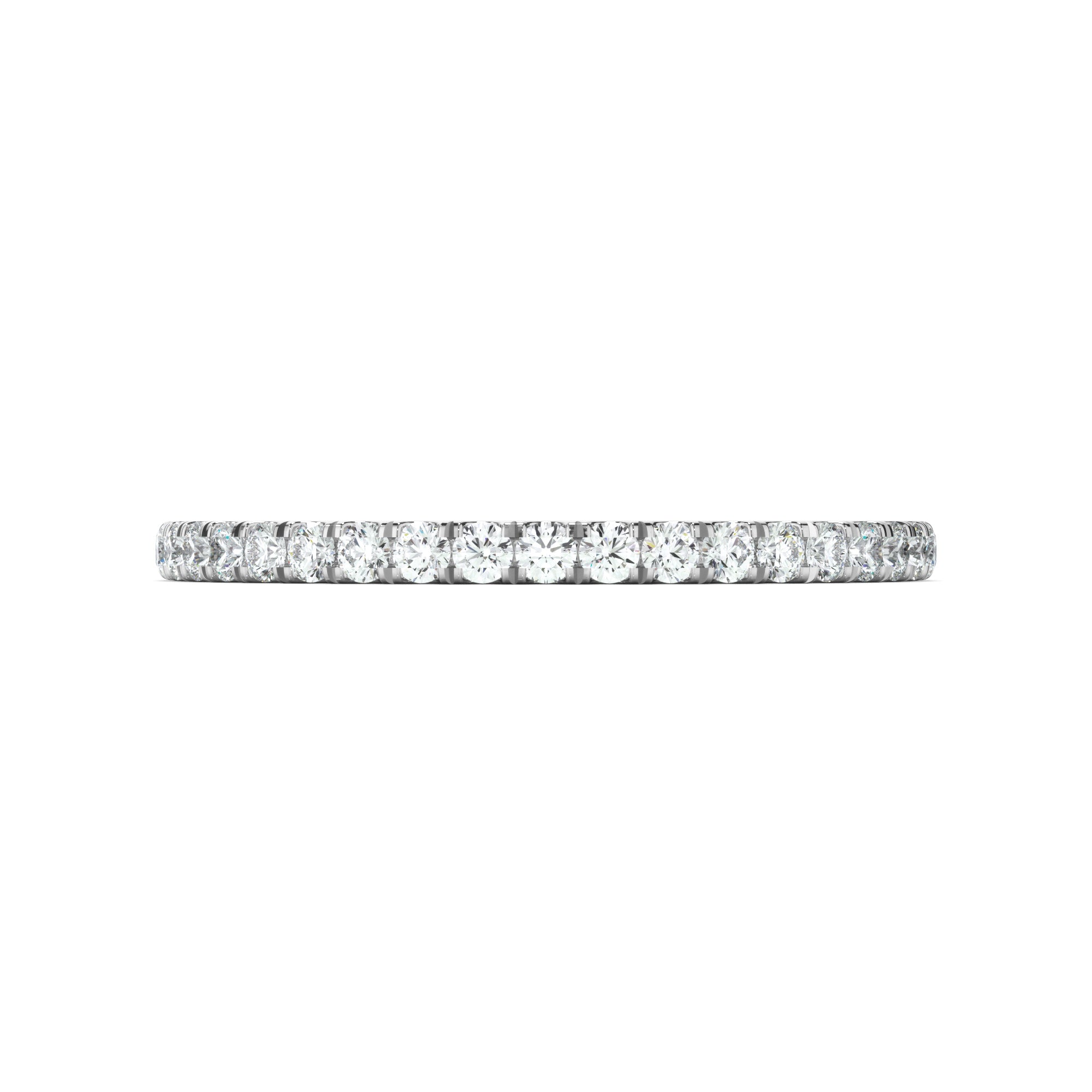 Celestia - Diamond Claw Set Eternity Wedding Ring