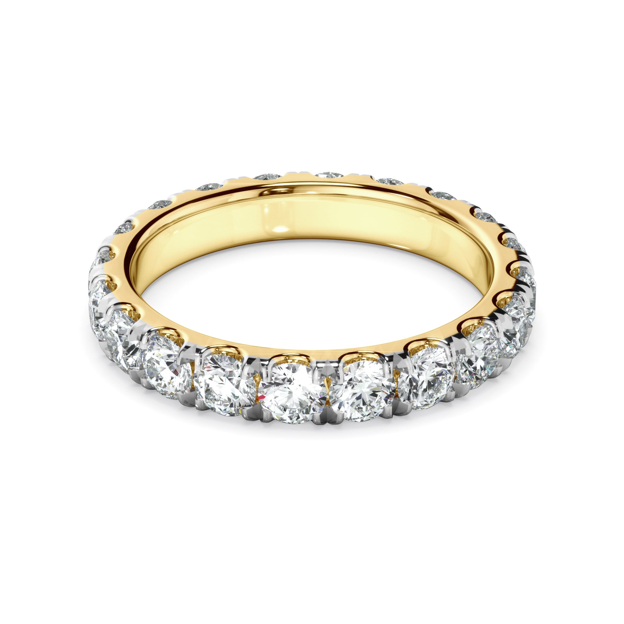 Veronica - Diamond Claw Set Eternity Wedding Ring