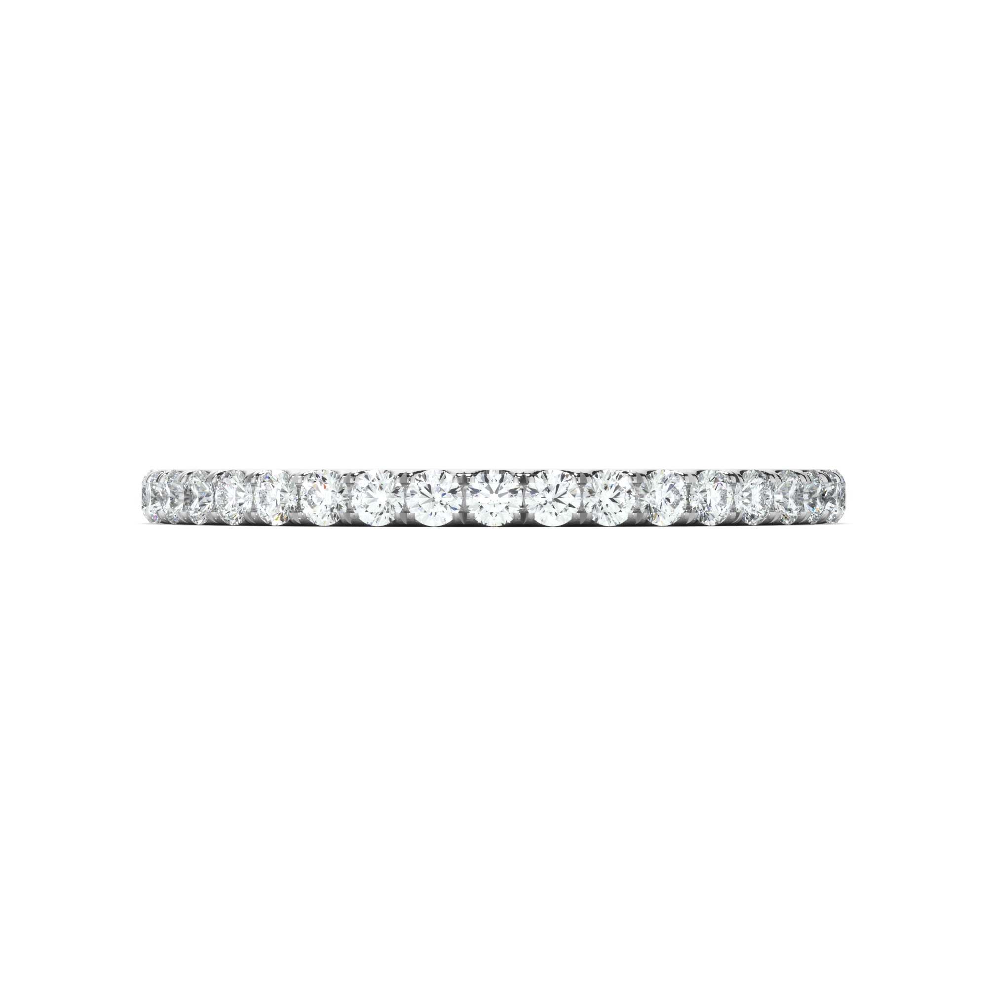 Gwen - Diamond Claw Set Wedding Ring