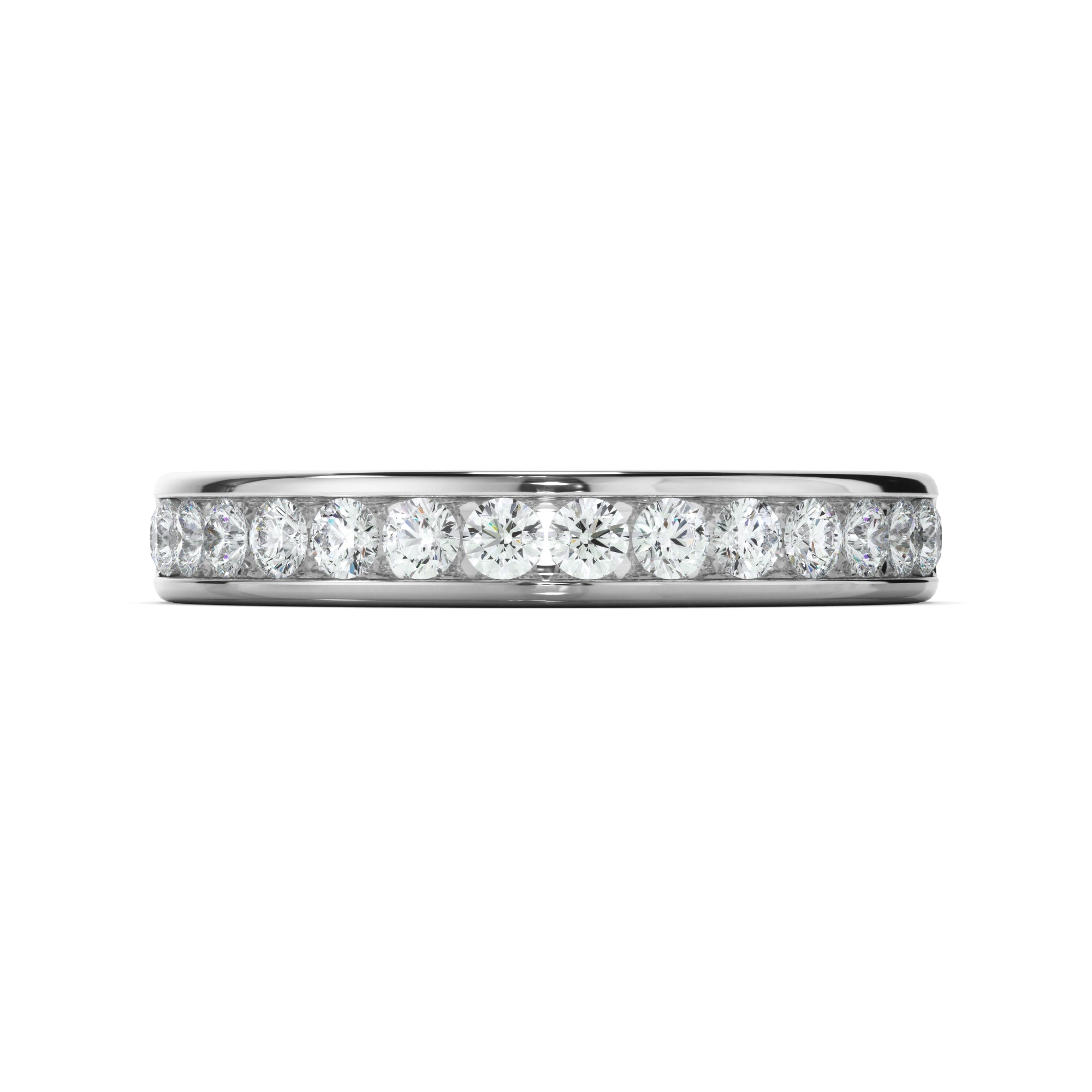 Maia - Diamond Channel Set Wedding Ring