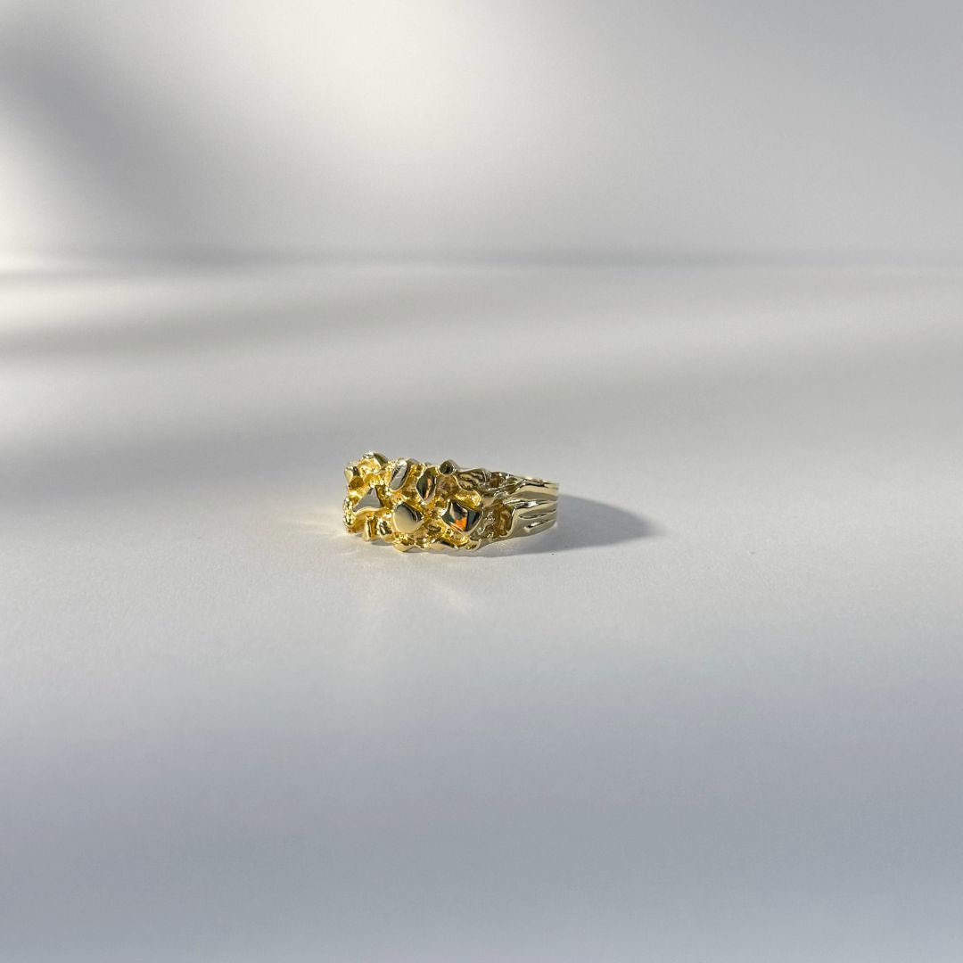 Gold Nugget Ring