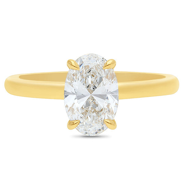 Sarah Oval Engagement Ring