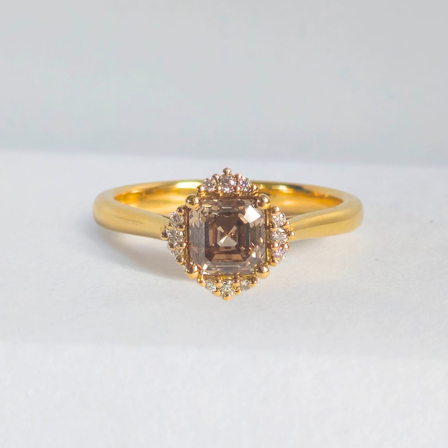 Mid Century Diamond Ring