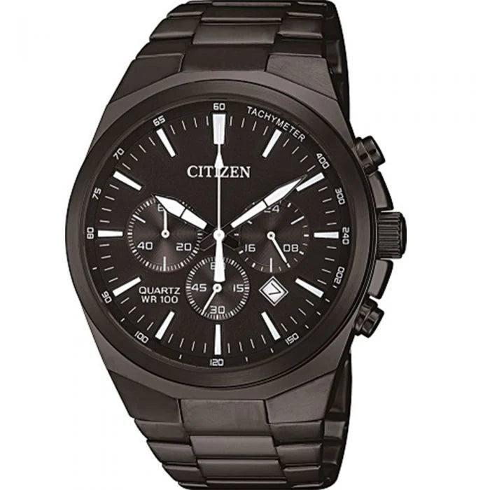 Citizen Mens Black Chronograph Watch