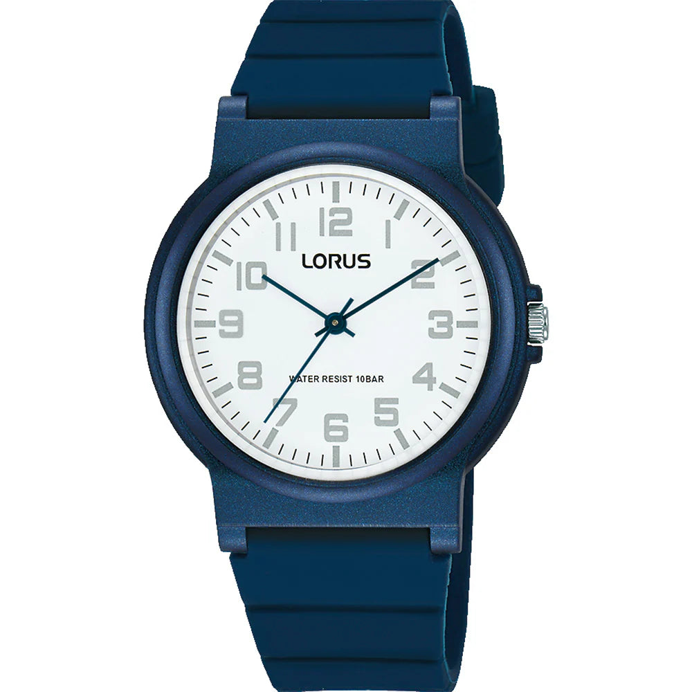 Lorus Navy Blue Silicone Youth Watch