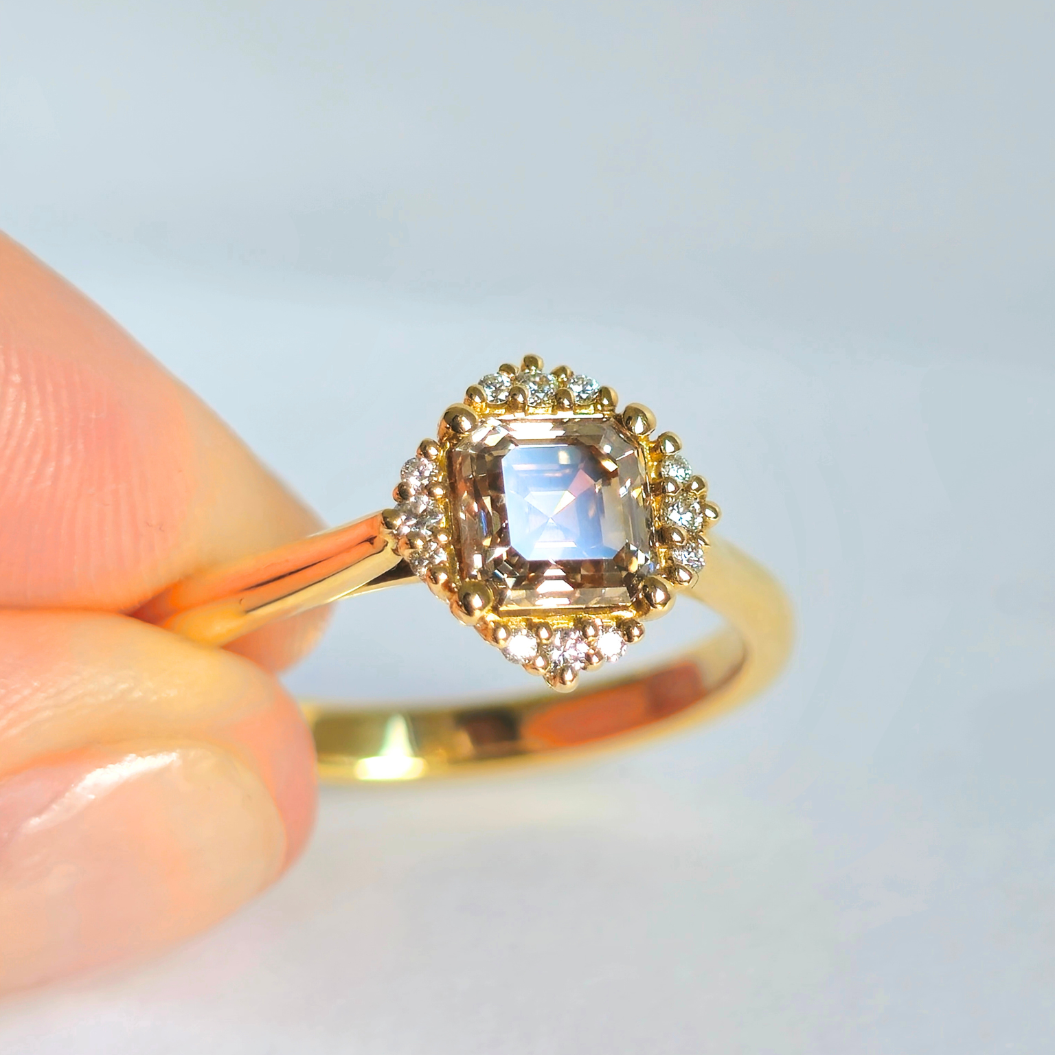 Mid Century Diamond Ring