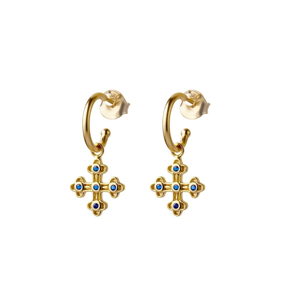 Cross Drop Studs