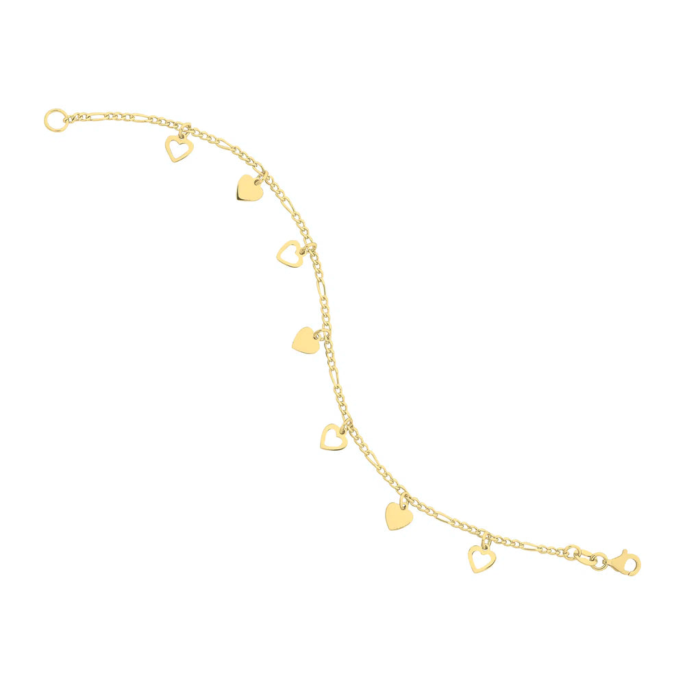 9ct Gold Plated Sterling Silver Bracelet