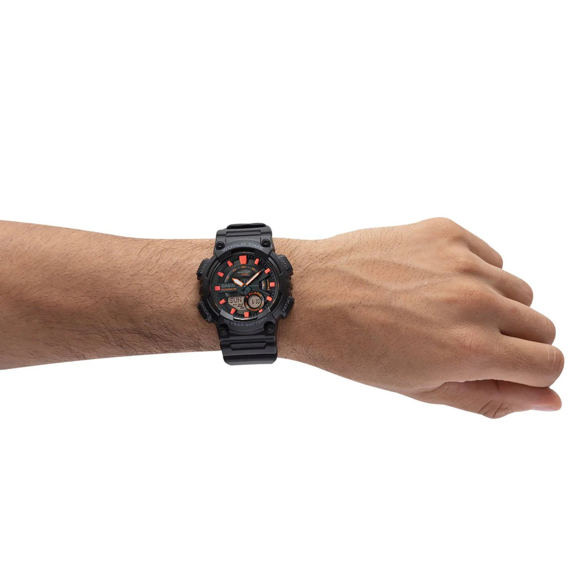 Casio Sports (Black & Orange)