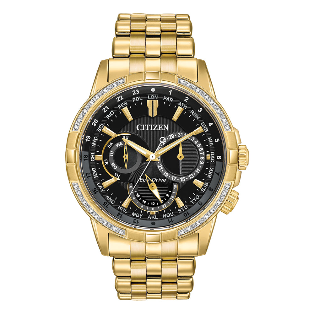 Citizens Men's Eco-Drive World Time Watch BU2082-56E