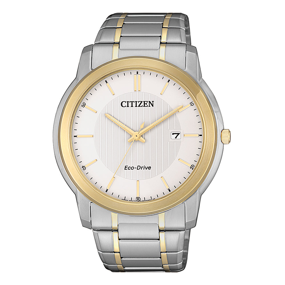 Citizen Men's Eco-Drive Two Tone Dress Watch AW1216-86A