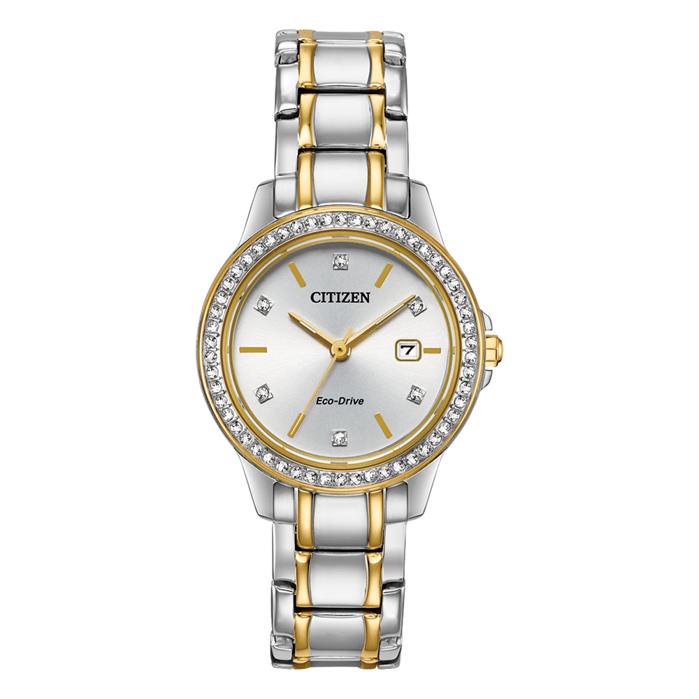 Citizen Women's Eco-Drive Two Tone Dress Watch FE1174-50A