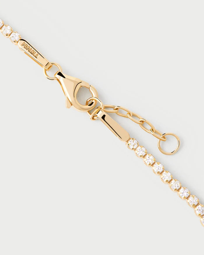 Cadence 18ct Gold Lab Diamond Tennis Bracelet