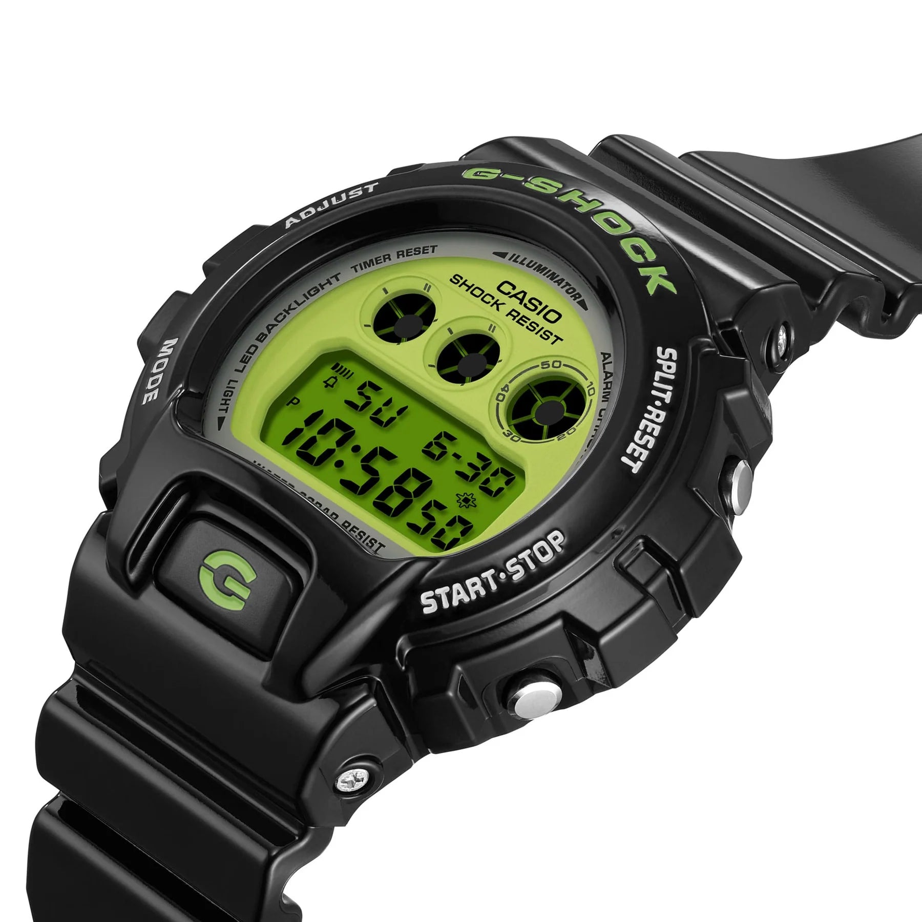 Casio G-Shock Green & Black Digital Mens Watch