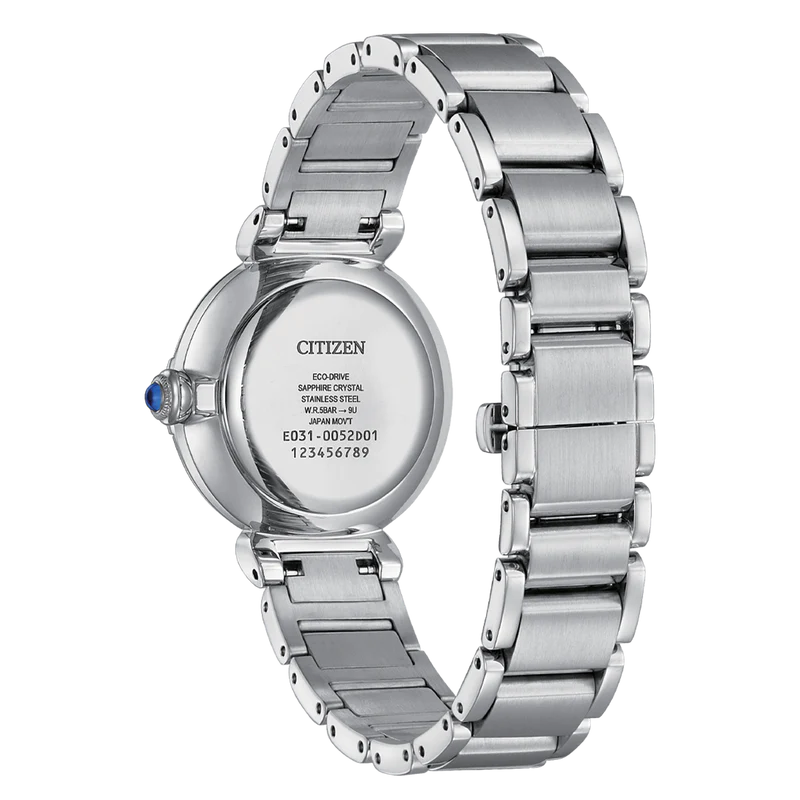 Citizen Silver L UNITE with BLUE Ladies Dress Watch - Limited Edition