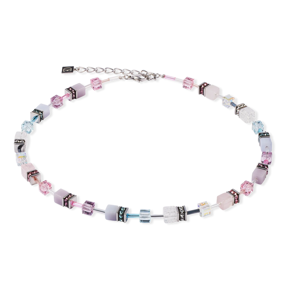 Coeur De Lion - GeoCube MAUVE Necklace