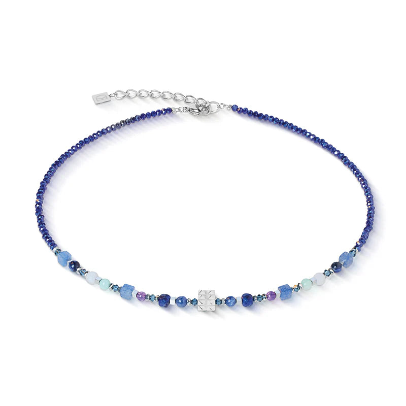 Coeur De Lion - GeoCube VIOLET Necklace