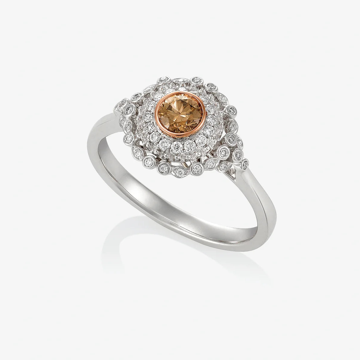 'Constellation' 9ct White Gold 0.50ct Chocolate Diamond Ring