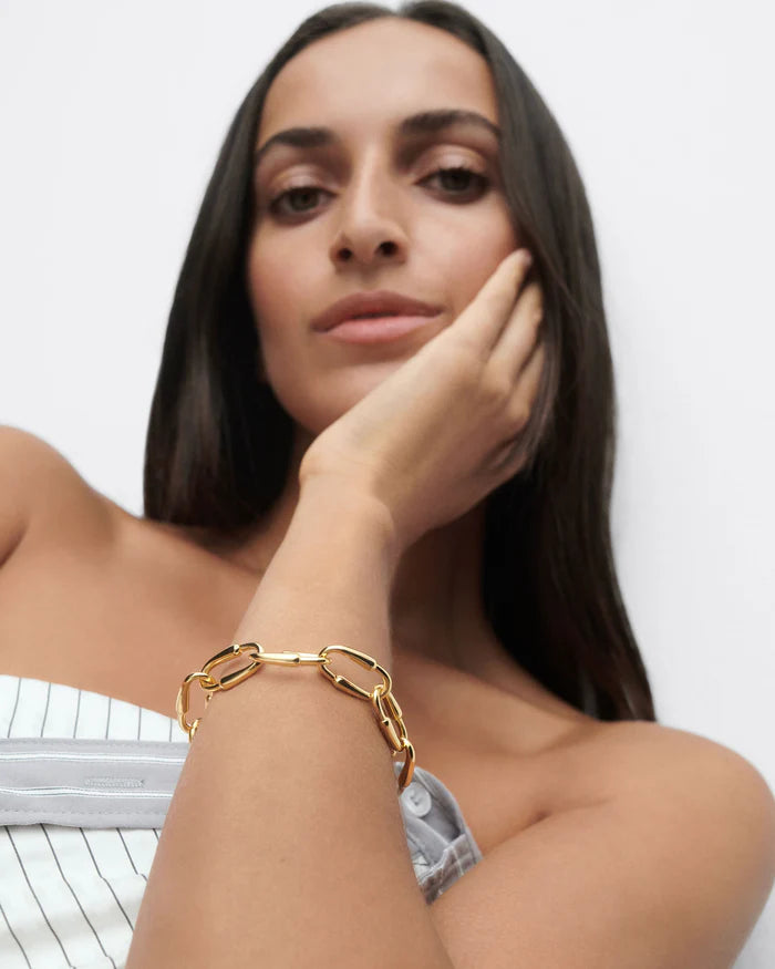 Courtni Chunky 18ct Gold Plated Chain Bracelet